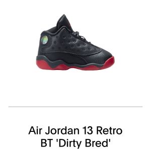 Air Jordan retro 13 dirty bred size 4c